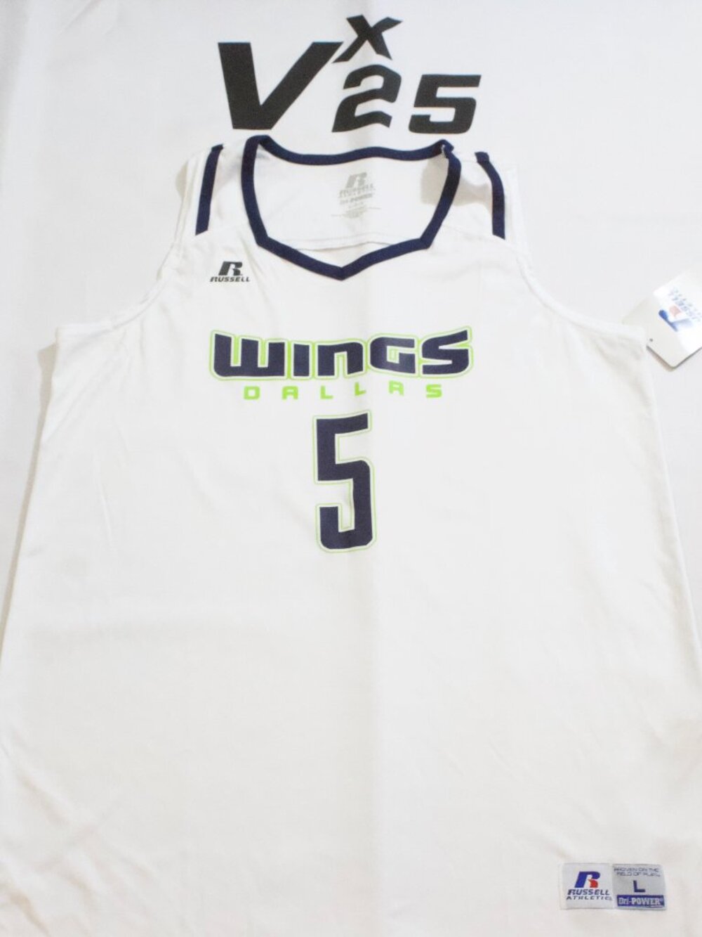 NEW Women's Paige Bueckers Wings White Jersey Size Large